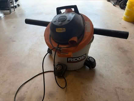 Photo of free Rigid Shop Vac with accessories (S. Leesburg near Banshee Reeks) #1