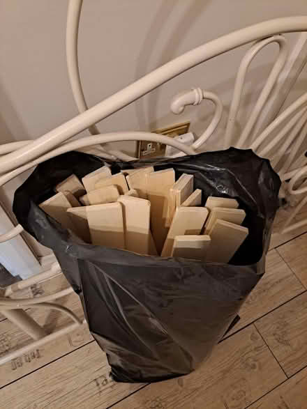 Photo of free Cream Metal Bedframe - Brockley (Crofton Park, Brockley) #4