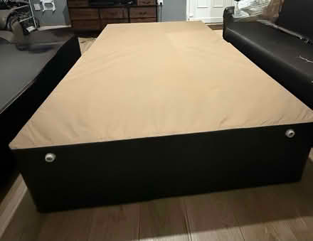 Photo of free A double bed (without mattress) (Bd3 Bradford) #3