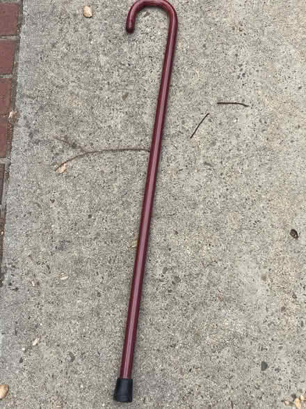 Photo of free Beautiful wooden cane (Foothill Boulevard Cupertino) #1
