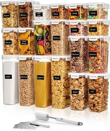 Photo of Storage for baking supplies and cereal (Broad Clough OL13) #1