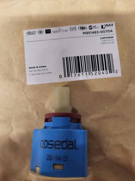 Photo of free Faucet Cartridge (Elmvale Acres) #1