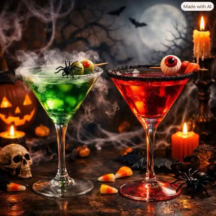 Photo of Martini glasses/LED Candles/Holders (Scarborough YO11) #1