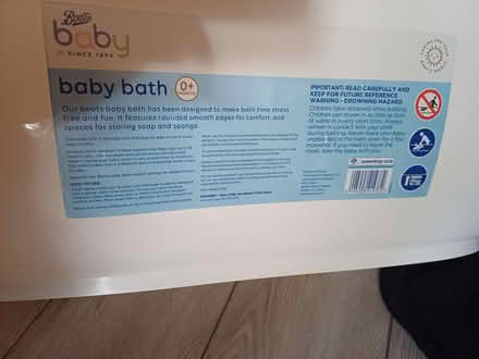 Photo of free Boots bath tub and support (Hackney N16) #1