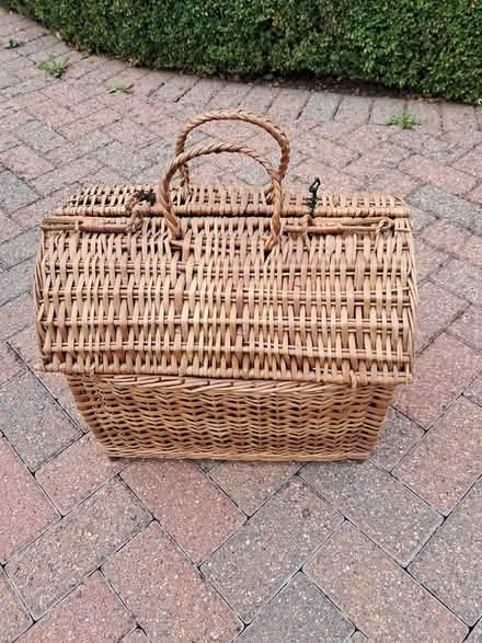 Photo of free Wicker basket (Letchworth) #1