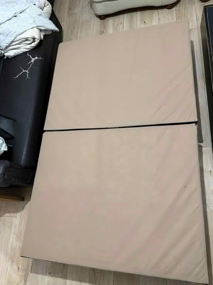 Photo of free A double bed (without mattress) (Bd3 Bradford) #2