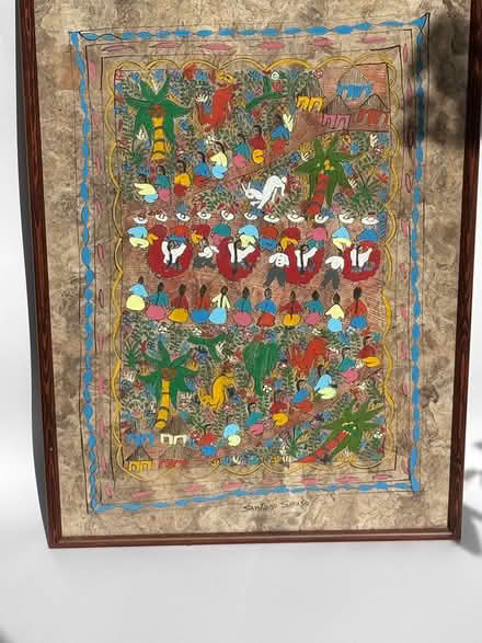 Photo of free Bark painting in frame (Stony Stratford MK11) #1