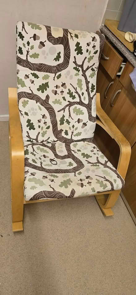 Photo of free IKEA POÄNG rocking chair (Drybrook GL17) #1