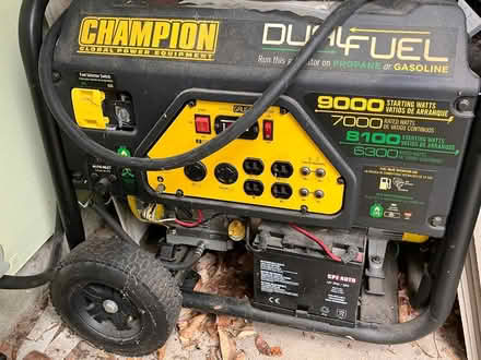 Photo of free Dual Fuel Generator (Exton area) #1