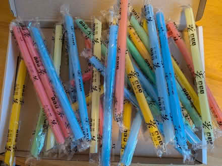 Photo of free Wide straws - individually wrapped (East Ham E6) #1