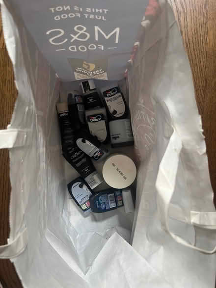 Photo of free Bag of assorted paint tester pots (Teddington TW11) #1