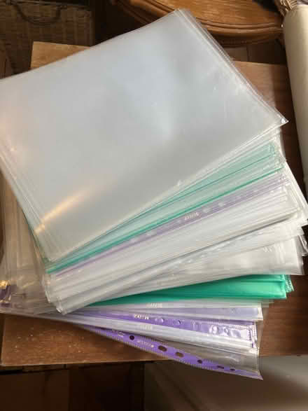 Photo of free Plastic folders for A4 papers (Old Radnor LD8) #1