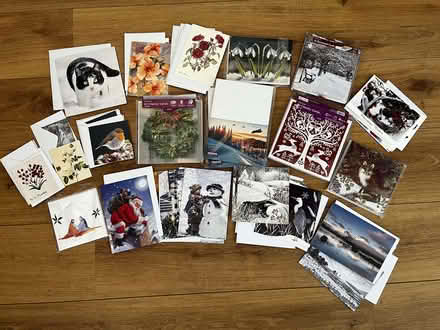 Photo of free Approx 100 assorted charity Christmas cards and envelopes (Barleybank G66) #1