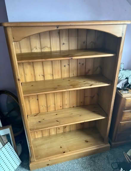Photo of free Pine bookcase (Lancaster LA1 4SL) #1