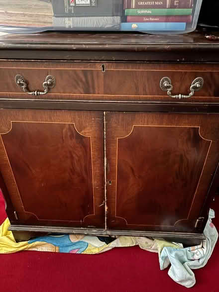 Photo of free 1 or 2 solid wood cupboards (Addiscombe CR0) #1