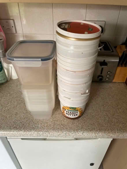 Photo of free Clean plastic containers (Salford M3) #1