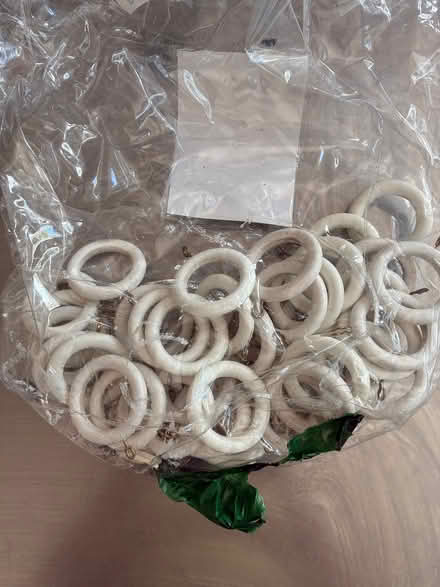 Photo of free Bag of wooden Curtain rings (Redbourn AL3) #1