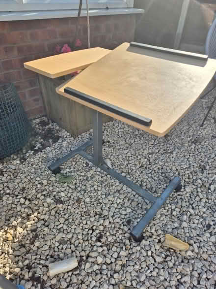 Photo of free Adjustable desk (Winyates Green B98) #1