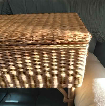Photo of free Woven cane box (Clapham SW4) #3