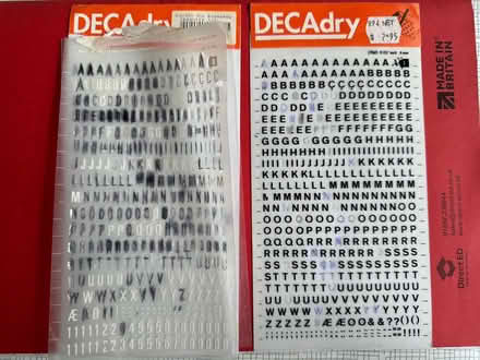 Photo of free Rub-down lettering, inc. Letraset (Leytonstone E11) #3