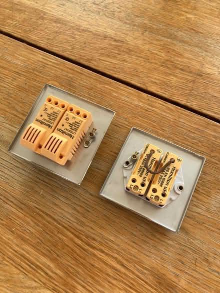 Photo of free Brushed steel light switches (Archway N19) #2