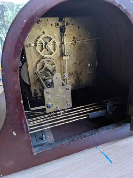 Photo of free Large antique mantle clock (Lewes) #2