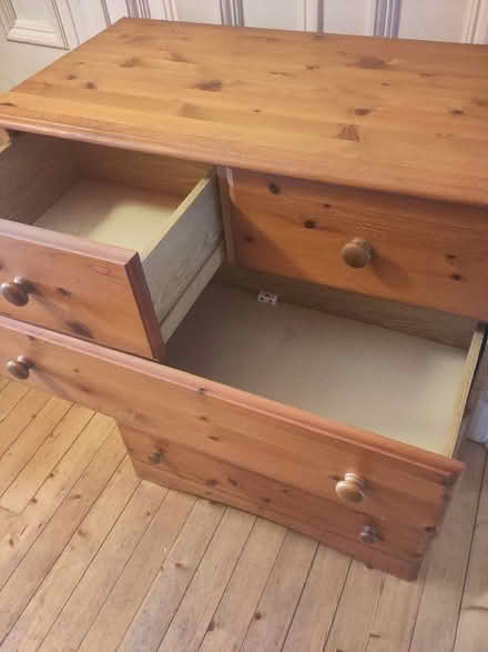 Photo of free Wooden Chest of Drawers (Marchmont EH9) #2