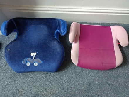 Photo of free Two child booster seats (YO25 9RT (Fridaythorpe)) #1