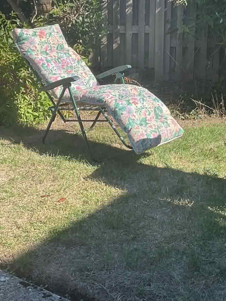 Photo of free 2 garden loungers (Bradenstoke SN15) #4