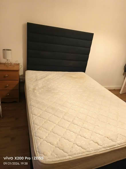 Photo of free Bed Mattress + Frame (Tandy Court, Spitalfields) #1