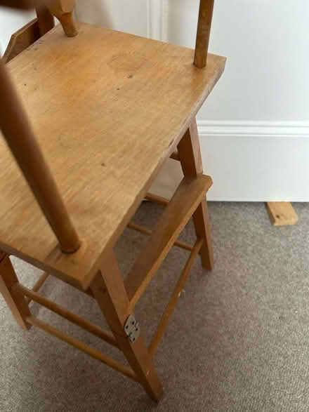 Photo of free Wooden toy highchair (Penrith CA11) #3