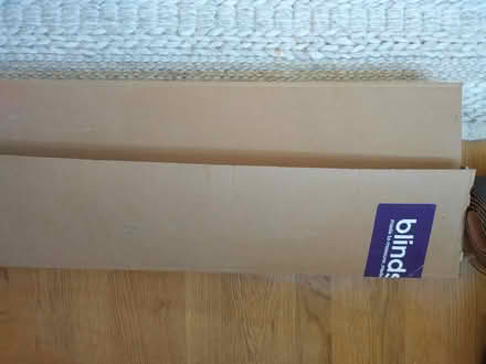 Photo of free Bespoke wooden slatted blind - 105cm wide (Stroud Green N4) #2