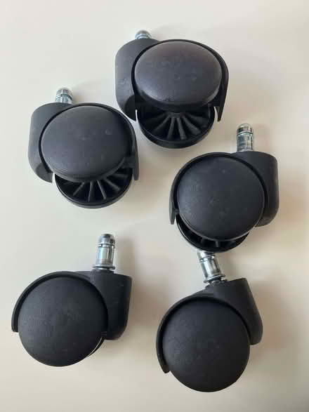 Photo of free Five castors (Dudbridge GL5) #1
