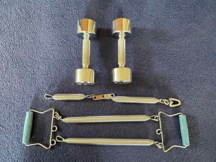 Photo of free Dumbbells & Spring Chest Expander (Mossley Hill L18) #1