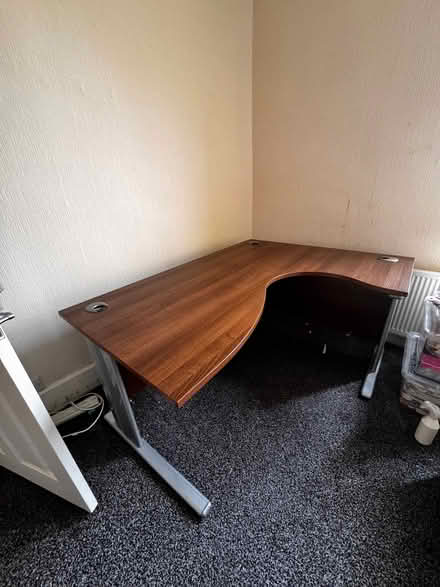 Photo of free Computer table, wardrobe, Dining table with 4 chairs, oven (Central Preston PR1) #1