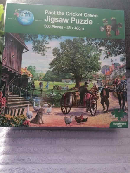 Photo of free 500 piece jigsaw puzzle (Presteigne LD8) #1