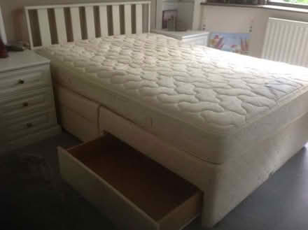 Photo of free Double divan bed with drawers (Brownshill Green CV5) #1