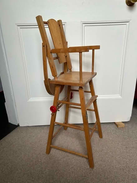 Photo of free Wooden toy highchair (Penrith CA11) #2