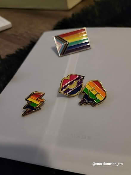 Photo of free Pride enamel pins (Central Palmdale) #2