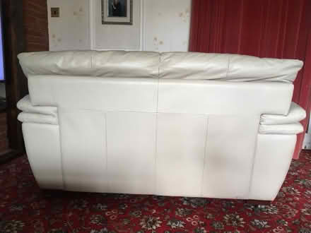 Photo of free Leather 2 seater sofa (Coleshill B46) #3
