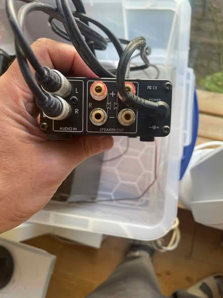 Photo of free JVC bookshelf speakers & micro amp (Hassocks BN6) #4