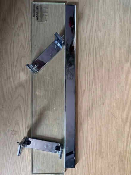 Photo of free Glass bathroom shelf (Southborough TN4) #1