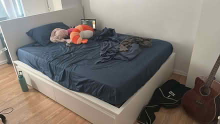 Photo of free king sized bed ikea bed frame (Shepherds Bush W14) #1
