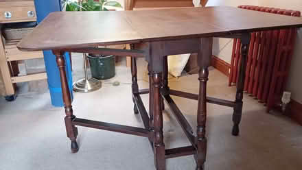 Photo of free Drop leaf dining table (Fishpool Valley HR6) #1