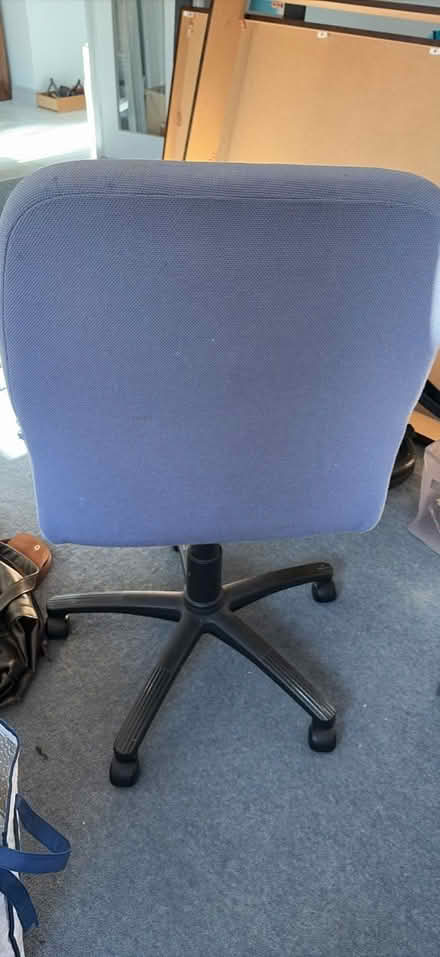 Photo of free Office chair blue (Cheam SM2) #2