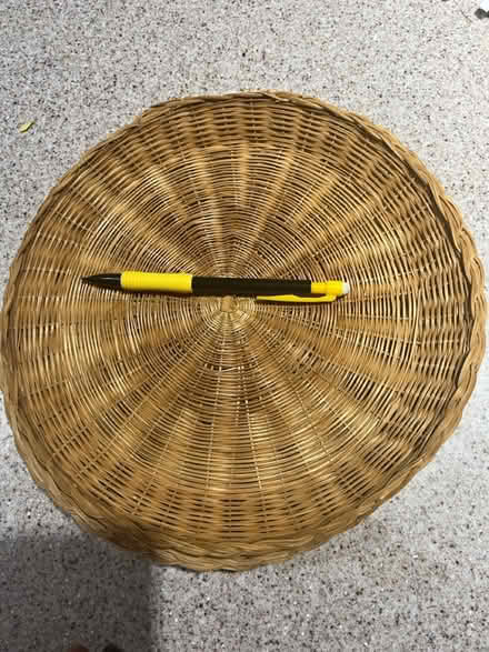 Photo of free Wicker plates (07950) #2