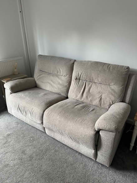 Photo of free 2 seater recliner sofa (Gloucester GL2) #2