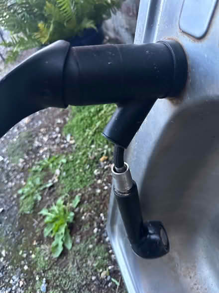 Photo of free Stainless steel sink with sprinkler mixer tap (Petersfield GU31) #3