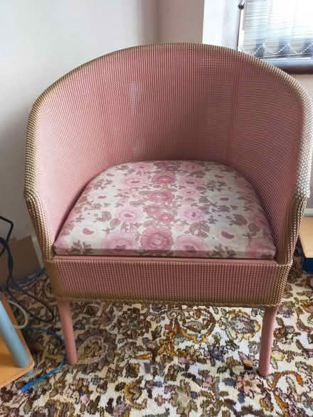 Photo of free Lloyd Loom type chair/Commode (Littleover DE23) #1