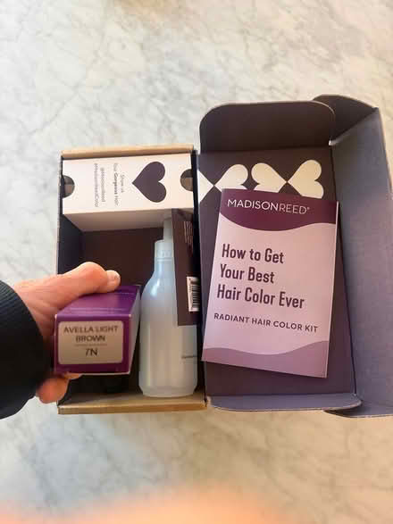 Photo of free Madison Reed Hair Color kits (Near Bachman Park, Los Gatos) #1
